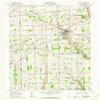 YellowMaps Brookville OH topo map, 1:24000 Scale, 7.5 X 7.5 Minute, Historical, 1961, Updated 1962, 27 x 22 in - Polypropylene view 1