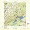 YellowMaps Culvers Gap NJ topo map, 1:31680 Scale, 7.5 X 7.5 Minute, Historical, 1943, 21.9 x 18 in - Polypropylene view 1