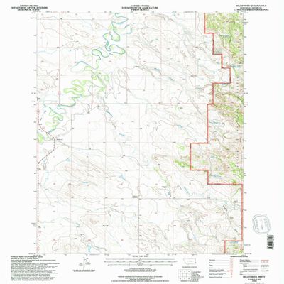 Belltower MT topo map, 1:24000 Scale, 7.5 X 7.5 Minute, Historical, 1993, Updated 1996, 26.9 x 22 in - Polypropylene