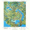 YellowMaps Pimushe Lake MN topo map, 1:24000 Scale, 7.5 X 7.5 Minute, Historical, 1972, Updated 1974, 27.4 x 21.4 in - Polypropylene view 1