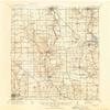 YellowMaps Oxford OH topo map, 1:62500 Scale, 15 X 15 Minute, Historical, 1911, Updated 1950, 20.8 x 17 in - Tyvek view 1