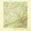 YellowMaps Shickshinny PA topo map, 1:31680 Scale, 7.5 X 7.5 Minute, Historical, 1946, 20.7 x 17 in - Polypropylene view 1