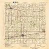YellowMaps Wauseon OH topo map, 1:62500 Scale, 15 X 15 Minute, Historical, 1943, Updated 1944, 21.7 x 16 in - Polypropylene view 1