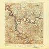 YellowMaps Foxburg PA topo map, 1:62500 Scale, 15 X 15 Minute, Historical, 1908, Updated 1944, 20.9 x 17 in - Polypropylene view 1