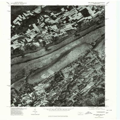 YellowMaps Pine Grove Mills PA topo map, 1:24000 Scale, 7.5 X 7.5 Minute, Historical, 1977, Updated 1979, 26.8 x 21.9 in - Polypropylene