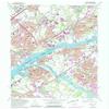 YellowMaps Beverly NJ topo map, 1:24000 Scale, 7.5 X 7.5 Minute, Historical, 1966, Updated 1990, 27 x 22 in - Polypropylene view 1