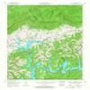 Well Spring TN topo map, 1:24000 Scale, 7.5 X 7.5 Minute, Historical, 1952, Updated 1967, 27.5 x 22.1 in - Polypropylene view 1
