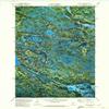 YellowMaps Nushka Lake MN topo map, 1:24000 Scale, 7.5 X 7.5 Minute, Historical, 1971, Updated 1974, 27.4 x 21.4 in - Tyvek view 1