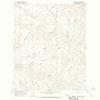 YellowMaps Hagen Gap MT topo map, 1:24000 Scale, 7.5 X 7.5 Minute, Historical, 1967, Updated 1970, 26.9 x 21.9 in - Polypropylene view 1