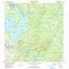 YellowMaps Badin NC topo map, 1:24000 Scale, 7.5 X 7.5 Minute, Historical, 1981, Updated 1991, 26.9 x 21.9 in - Polypropylene view 1