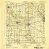 YellowMaps Covington OH topo map, 1:62500 Scale, 15 X 15 Minute, Historical, 1944, 20.7 x 17.1 in - Polypropylene view 1