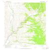 YellowMaps Almont CO topo map, 1:24000 Scale, 7.5 X 7.5 Minute, Historical, 1964, Updated 1967, 27.2 x 22 in - Polypropylene view 1