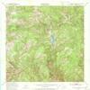 YellowMaps Big Bull Mountain CO topo map, 1:24000 Scale, 7.5 X 7.5 Minute, Historical, 1951, Updated 1970, 27.1 x 20.7 in - Tyvek view 1