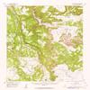 YellowMaps Apache Springs NM topo map, 1:62500 Scale, 15 X 15 Minute, Historical, 1960, Updated 1962, 20.9 x 17 in - Polypropylene view 1