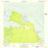 YellowMaps Manns Harbor NC topo map, 1:24000 Scale, 7.5 X 7.5 Minute, Historical, 1953, Updated 1956, 27 x 22 in - Polypropylene view 1