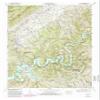YellowMaps Ausmus TN topo map, 1:24000 Scale, 7.5 X 7.5 Minute, Historical, 1952, Updated 1988, 27.5 x 22 in - Polypropylene view 1