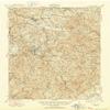 YellowMaps Blowing Rock NC topo map, 1:62500 Scale, 15 X 15 Minute, Historical, 1942, Updated 1950, 21 x 17 in - Polypropylene view 1