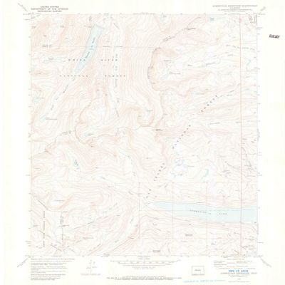 YellowMaps Homestake Reservoir CO topo map, 1:24000 Scale, 7.5 X 7.5 Minute, Historical, 1970, Updated 1973, 26.9 x 22.3 in - Tyvek