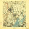 YellowMaps Paterson NJ topo map, 1:62500 Scale, 15 X 15 Minute, Historical, 1903, Updated 1909, 19.7 x 16.6 in - Polypropylene view 1