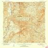 YellowMaps Waleska GA topo map, 1:62500 Scale, 15 X 15 Minute, Historical, 1950, 20.6 x 16.8 in - Polypropylene view 1