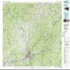 YellowMaps Asheville NC topo map, 1:100000 Scale, 30 X 60 Minute, Historical, 1985, Updated 1985, 24.1 x 42.1 in - Polypropylene view 1