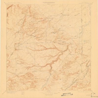 YellowMaps Apishapa CO topo map, 1:125000 Scale, 30 X 30 Minute, Historical, 1897, Updated 1910, 19.8 x 16.2 in - Tyvek
