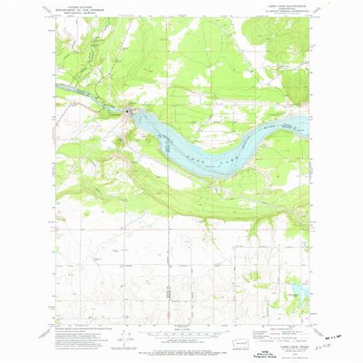 YellowMaps Long Lake WA topo map, 1:24000 Scale, 7.5 X 7.5 Minute, Historical, 1973, Updated 1977, 27.1 x 22.1 in - Tyvek