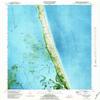YellowMaps Mossey Islands NC topo map, 1:24000 Scale, 7.5 X 7.5 Minute, Historical, 1982, Updated 1983, 26.9 x 21.9 in - Polypropylene view 1