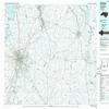 YellowMaps Charlotte NC topo map, 1:100000 Scale, 30 X 60 Minute, Historical, 1985, Updated 1986, 24.1 x 42.7 in - Polypropylene view 1