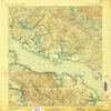 YellowMaps Nomini VA topo map, 1:125000 Scale, 30 X 30 Minute, Historical, 1898, Updated 1923, 19.5 x 16.4 in - Polypropylene view 1