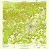 YellowMaps Lumpkin GA topo map, 1:24000 Scale, 7.5 X 7.5 Minute, Historical, 1950, Updated 1953, 26.8 x 22 in - Polypropylene view 1