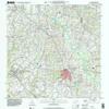 YellowMaps Coats NC topo map, 1:24000 Scale, 7.5 X 7.5 Minute, Historical, 1997, Updated 2000, 26.7 x 21.9 in - Polypropylene view 1
