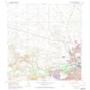 Northwest Pueblo CO topo map, 1:24000 Scale, 7.5 X 7.5 Minute, Historical, 1961, Updated 1974, 27 x 22.2 in - Polypropylene view 1