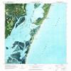 YellowMaps Kure Beach NC topo map, 1:24000 Scale, 7.5 X 7.5 Minute, Historical, 1970, Updated 1972, 26.9 x 22 in - Polypropylene view 1