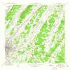 YellowMaps East Cleveland TN topo map, 1:24000 Scale, 7.5 X 7.5 Minute, Historical, 1943, Updated 1946, 27.3 x 22 in - Polypropylene view 1