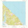 YellowMaps Cove Point MD topo map, 1:24000 Scale, 7.5 X 7.5 Minute, Historical, 1943, Updated 1976, 26.9 x 21.9 in - Polypropylene view 1