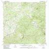 YellowMaps Ayersville GA topo map, 1:24000 Scale, 7.5 X 7.5 Minute, Historical, 1964, Updated 1986, 26.9 x 22 in - Polypropylene view 1
