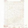 YellowMaps Pedigo Coulee MT topo map, 1:24000 Scale, 7.5 X 7.5 Minute, Historical, 1983, Updated 1983, 26.9 x 22.1 in - Polypropylene view 1