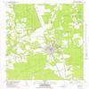 YellowMaps Burgaw NC topo map, 1:24000 Scale, 7.5 X 7.5 Minute, Historical, 1981, Updated 1981, 26.6 x 21.8 in - Polypropylene view 1