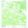 YellowMaps Kildare GA topo map, 1:24000 Scale, 7.5 X 7.5 Minute, Historical, 1978, Updated 1978, 26.9 x 22 in - Polypropylene view 1
