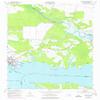 YellowMaps Belhaven NC topo map, 1:24000 Scale, 7.5 X 7.5 Minute, Historical, 1951, Updated 1977, 27 x 22 in - Polypropylene view 1