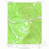 YellowMaps Kootenai Falls MT topo map, 1:24000 Scale, 7.5 X 7.5 Minute, Historical, 1963, Updated 1966, 26.9 x 22 in - Polypropylene view 1