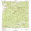 YellowMaps Rabun Bald GA topo map, 1:24000 Scale, 7.5 X 7.5 Minute, Historical, 1946, Updated 1980, 26.9 x 22 in - Polypropylene view 1