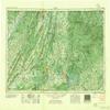 YellowMaps Rome GA topo map, 1:250000 Scale, 1 X 2 Degree, Historical, 1955, 24.1 x 33.1 in - Polypropylene view 1