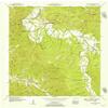 YellowMaps Leatherwood TN topo map, 1:24000 Scale, 7.5 X 7.5 Minute, Historical, 1951, Updated 1954, 27.4 x 22 in - Polypropylene view 1