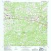 YellowMaps Efland NC topo map, 1:24000 Scale, 7.5 X 7.5 Minute, Historical, 1968, Updated 1994, 26.6 x 21.8 in - Tyvek view 1