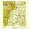 YellowMaps Emmitsburg MD topo map, 1:62500 Scale, 15 X 15 Minute, Historical, 1943, Updated 1954, 20.8 x 17 in - Polypropylene view 1