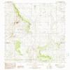 YellowMaps El Cuervo Butte NM topo map, 1:24000 Scale, 7.5 X 7.5 Minute, Historical, 1990, Updated 1990, 27.1 x 22 in - Polypropylene