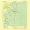 YellowMaps Assawoman Bay MD topo map, 1:31680 Scale, 7.5 X 7.5 Minute, Historical, 1943, 21.6 x 17.7 in - Polypropylene view 1