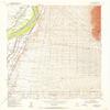 YellowMaps Alameda NM topo map, 1:24000 Scale, 7.5 X 7.5 Minute, Historical, 1954, Updated 1955, 27 x 22.1 in - Tyvek view 1